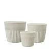 Wikholmform Zemka Stoneware Plant Pot (3 Sizes) Plant Pots