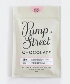 Kitchen & Food Gifts Pump Street Madagascan Milk 58% Chocolate Bar