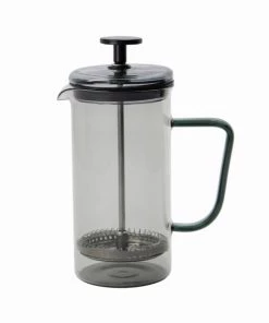 House Doctor Small Grey Glass French Press Homeware