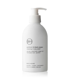 Bath House - Patchouli & Black Pepper Body Wash (500ml Refill Available)