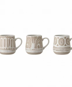 Bloomingville Cora Stoneware Mug - Circles Kitchen & Food Gifts