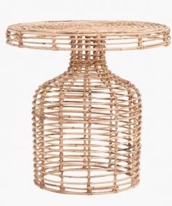 House Doctor Homeware Natural Rattan Side Table