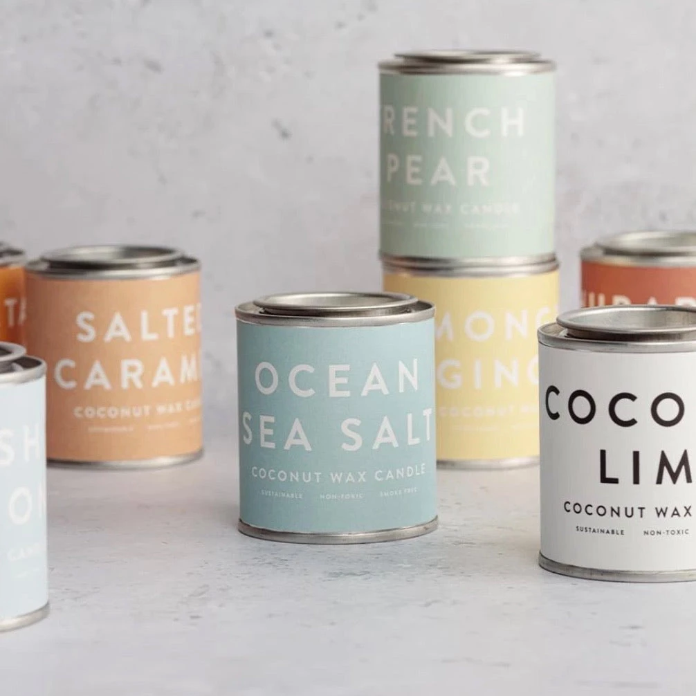 Chickidee Homewares Summer Collection Conscious Candle Tins (7 Scents Available) 3 Chickidee Homewares Summer Collection Conscious Candle Tins (7 Scents Available)