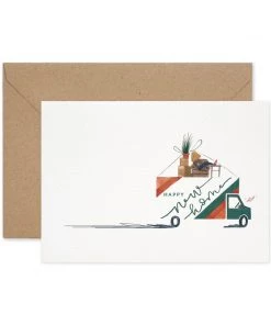 Paper Parade New House Toot Toot Greetings Card