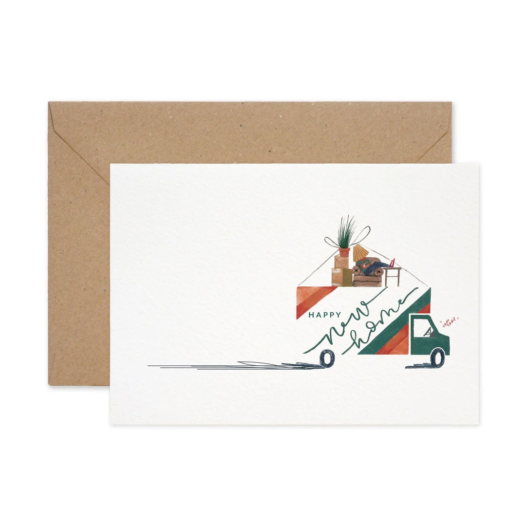 Paper Parade New House Toot Toot Greetings Card 3 Paper Parade New House Toot Toot Greetings Card