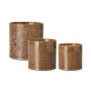 Wikholmform Plant Pots Isabella Stoneware Plant Pot (3 Sizes) Brown Glaze