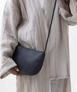 Monk And Anna Women's Accessories Farou Half Moon Bag - Black
