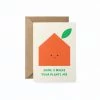 Graphic Factory Home Is Where Your Plants Are Greetings Card Stationery & Prints