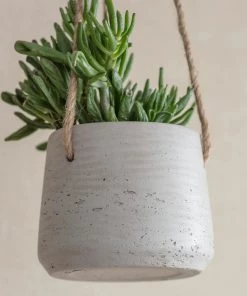 Garden Trading Stratton Cement Hanging Plant Pot Summer Collection 10 Garden Trading Stratton Cement Hanging Plant Pot Summer Collection