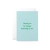 Graphic Factory Thank You For Always Believing In Me Greetings Card Stationery & Prints