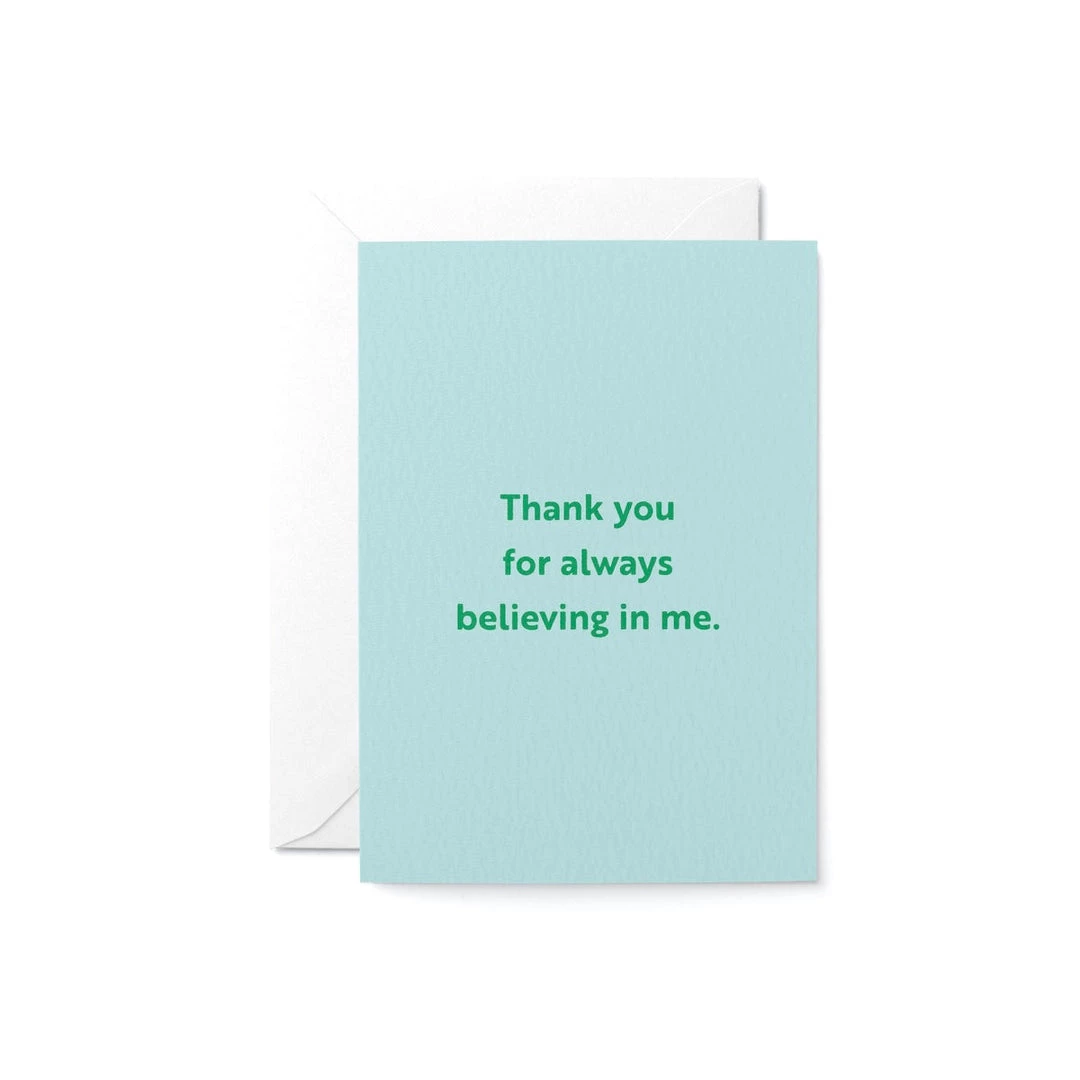Graphic Factory Thank You For Always Believing In Me Greetings Card Stationery & Prints 3 Graphic Factory Thank You For Always Believing In Me Greetings Card Stationery & Prints