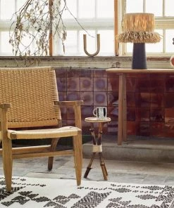 Madam Stoltz Plant Pots Rattan Plant Stand / Side Table 7 Madam Stoltz Plant Pots Rattan Plant Stand / Side Table