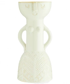 Madam Stoltz Tall Ceramic Woman Vase Homeware