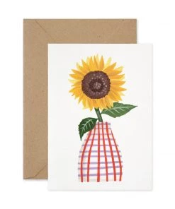 Paper Parade Sunflower Greetings Card Stationery & Prints