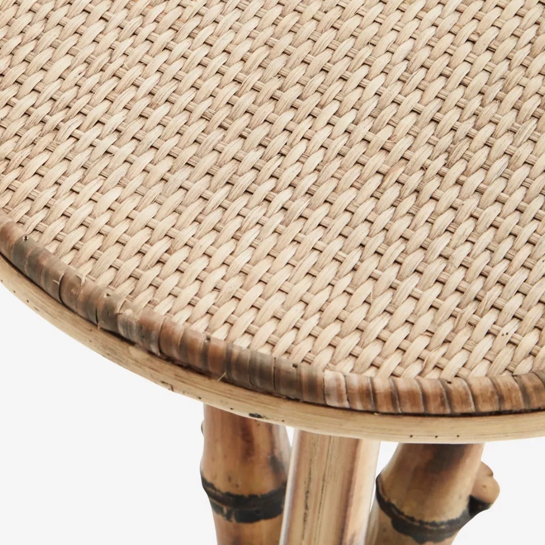 Madam Stoltz Plant Pots Rattan Plant Stand / Side Table 4 Madam Stoltz Plant Pots Rattan Plant Stand / Side Table