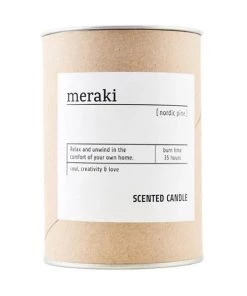 Society Of Lifestyle Candles & Room Scents Meraki Fig & Apricot Scented Candle (35hr Burn)