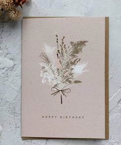 Meraki Greeting Cards'Happy Birthday' Posy Greeting Card Stationery & Prints