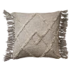 Affari Homeware Fernando Textured Cushion Grey
