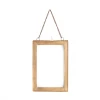 Madam Stoltz Small Hanging Photo Frame With Wide Engraved Borders Homeware