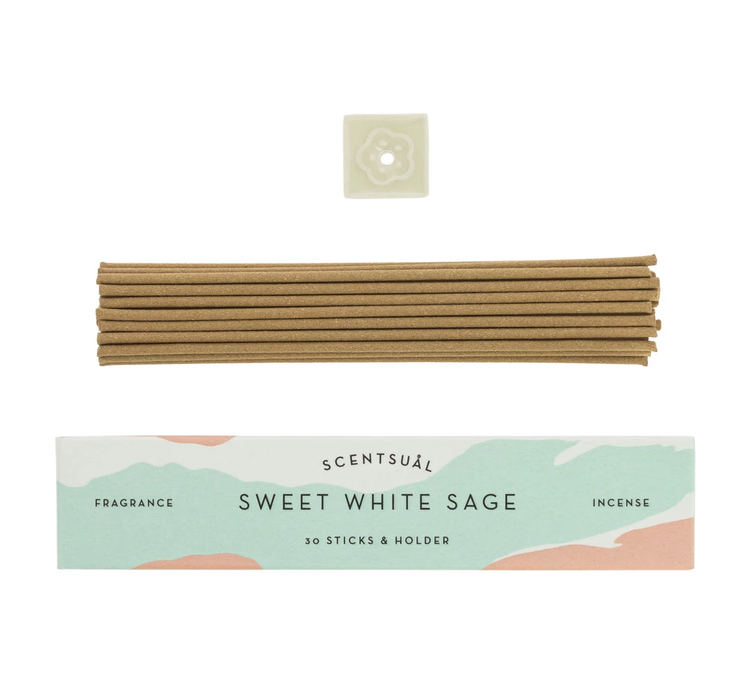 Holistic Trader Scentsual Sweet White Sage Incense Sticks Candles & Room Scents 3 Holistic Trader Scentsual Sweet White Sage Incense Sticks Candles & Room Scents
