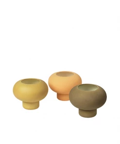 Broste Tea Light Holder - Olive Candles & Room Scents