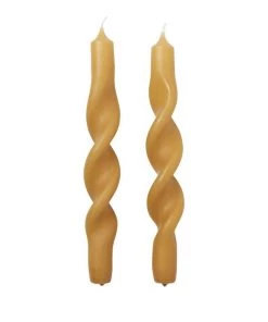 Broste Candles & Room Scents Twist Dinner Candles