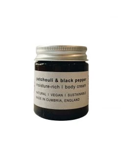 Bath House Patchouli & Black Pepper Body Cream - Travel Size