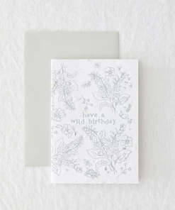Made By Shannon Seeded Greetings Card - Wild Birthday