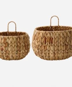 House Doctor Water Hyacinth Storage Basket (2 Sizes) Homeware