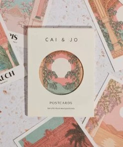Cai & Jo Summer Collection Destinations Mini Print Postcard Pack