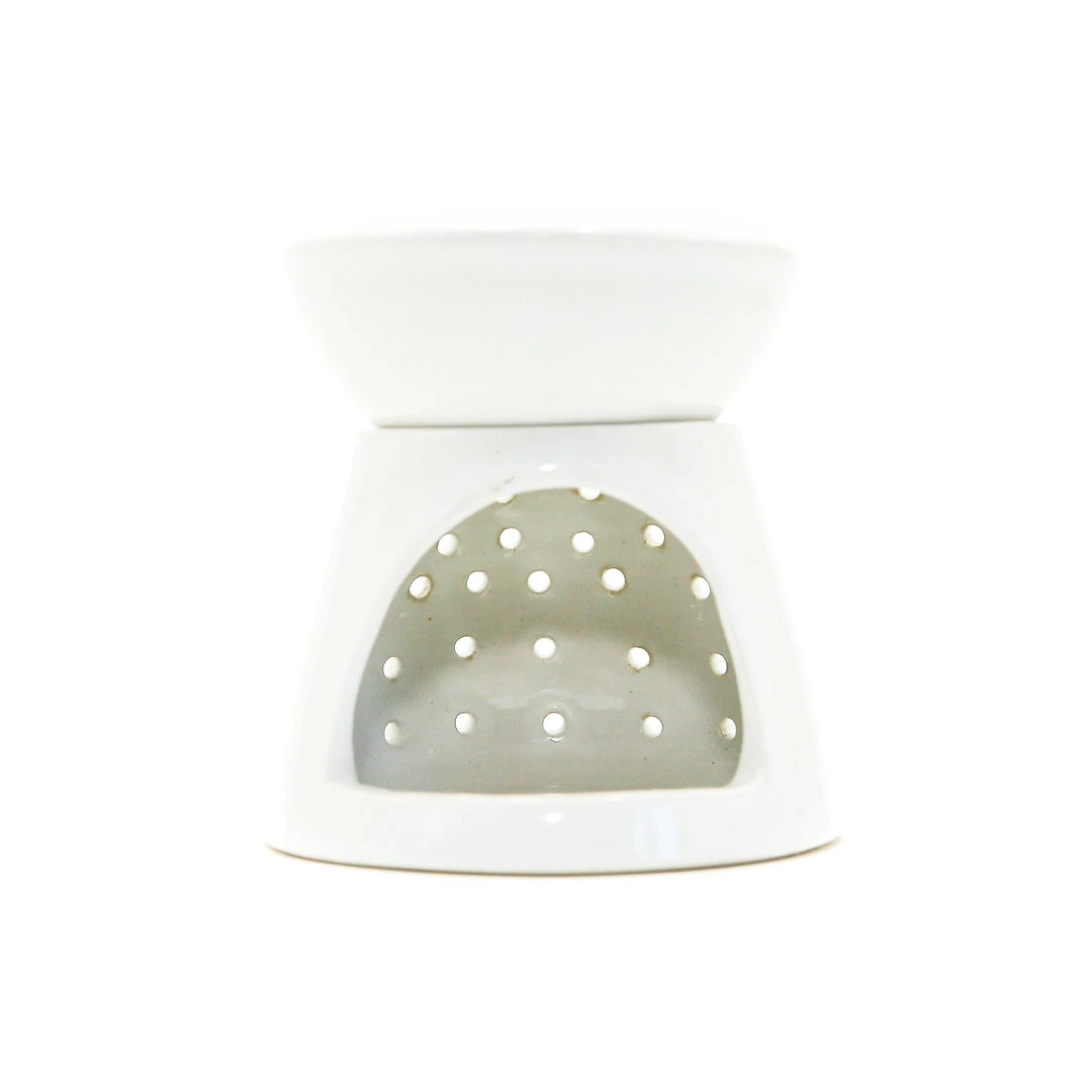 Kate Brigden Ceramics Handmade Ceramic Oil Burner With Speckled Glaze 5 Kate Brigden Ceramics Handmade Ceramic Oil Burner With Speckled Glaze
