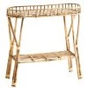 Madam Stoltz Bamboo Standing 2 Tier Shelf Summer Collection