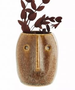 Madam Stoltz Face Imprint Plant Pot