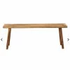 House Doctor Nadi Natural Wood Bench (2 Sizes Available)
