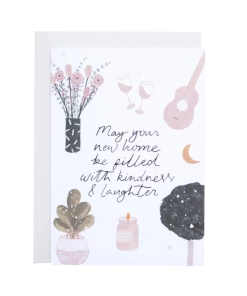 The Hidden Pearl 'May Your New Home Be Filled With Kindness & Laughter' - Greeting Card Stationery & Prints