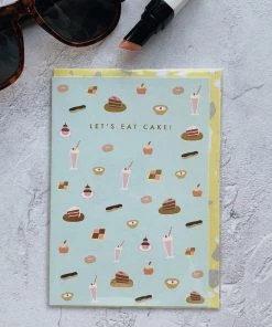 Meraki Greeting Cards 'Let's Eat Cake' Greeting Card