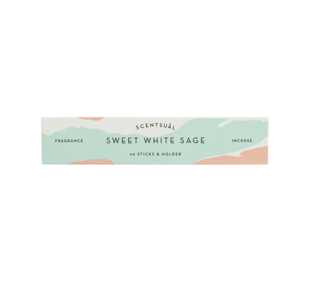 Holistic Trader Scentsual Sweet White Sage Incense Sticks Candles & Room Scents 4 Holistic Trader Scentsual Sweet White Sage Incense Sticks Candles & Room Scents