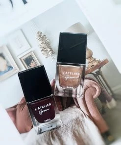 L’Atelier Green Nail Varnish (options: 7 Colours + Top Coat & Base) Summer Collection