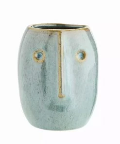 Madam Stoltz Face Imprint Plant Pot