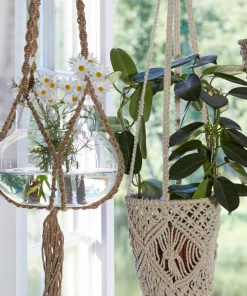 Wikholmform Belle Hanging Macrame Pot Holder