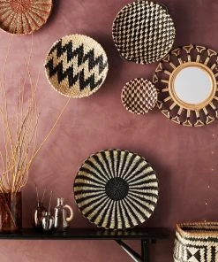 Madam Stoltz Brown Cylinder Glass Vase Homeware