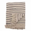 Bloomingville Eia Striped Recycled Cotton Throw Summer Collection 2 Bloomingville Eia Striped Recycled Cotton Throw Summer Collection
