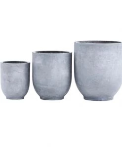 House Doctor Outdoor Cement Plant Pot Summer Collection