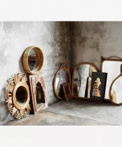 Madam Stoltz Homeware Bamboo Arch Mirror