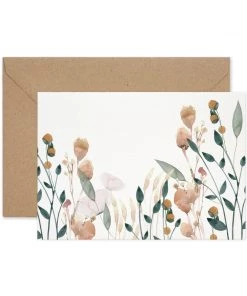 Paper Parade Wildflowers Greetings Card