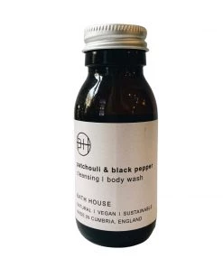 Bath House Summer Collection Patchouli & Black Pepper Body Wash - Travel Size