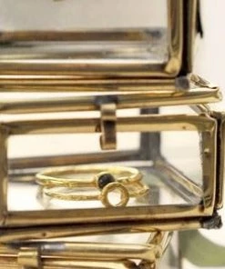 Muja Juma Gold Plated Moonstone Ring 4034 8 Muja Juma Gold Plated Moonstone Ring 4034