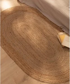 Calma House Oval Jute Rug Summer Collection