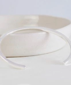 Lisa Angel Gold Or Silver Bar Bangle