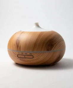 Supplies For Candles Round Wood Electric Aroma Diffuser